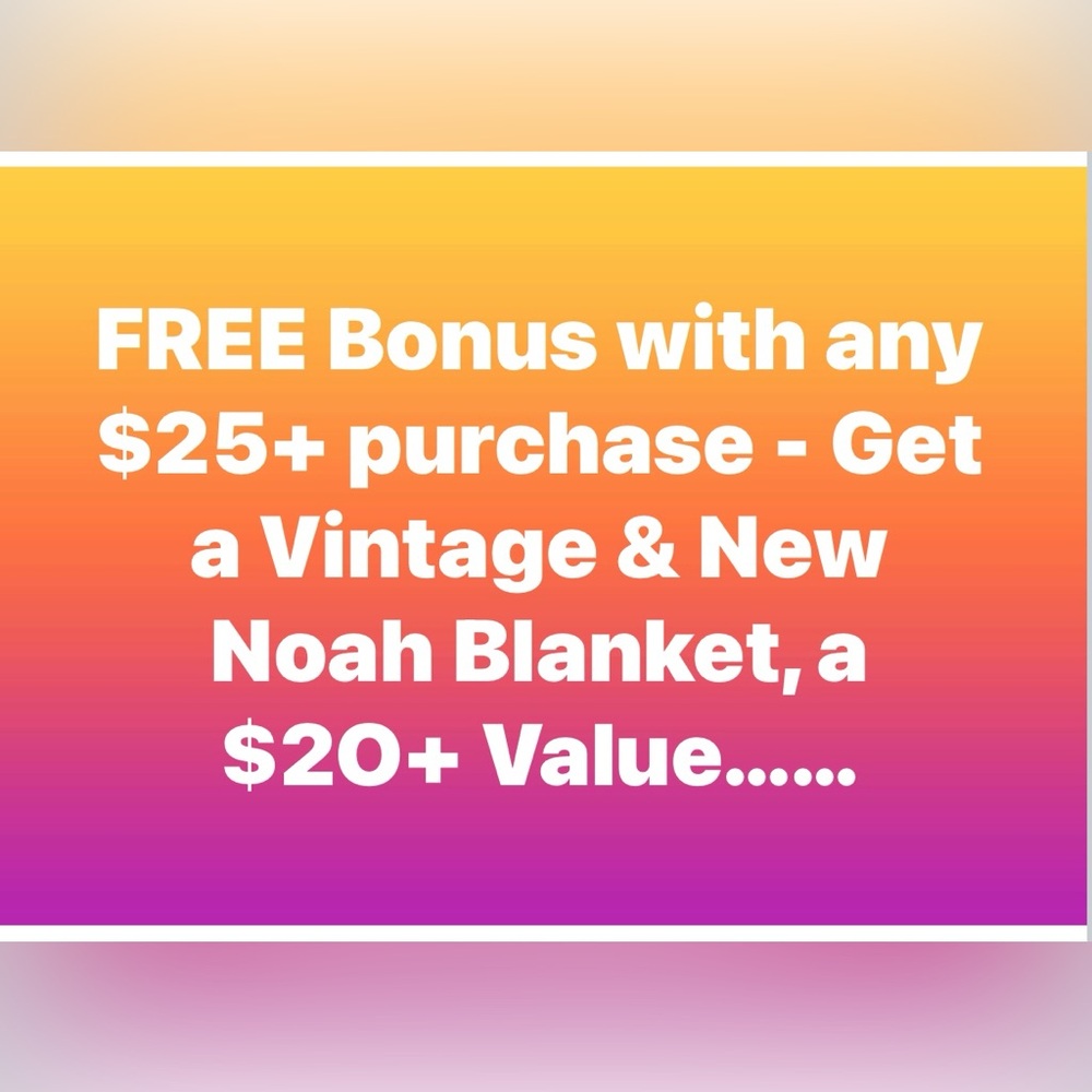 😊 FREE Bonus Offer - A $20+ Dollar Value - Limited Time - Read For Details